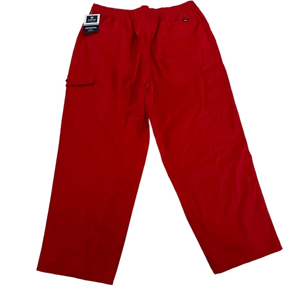 Adar Universal Scrub Pants Womens Size 3XL Classic Fit Elastic Waist Pockets - Picture 2 of 16